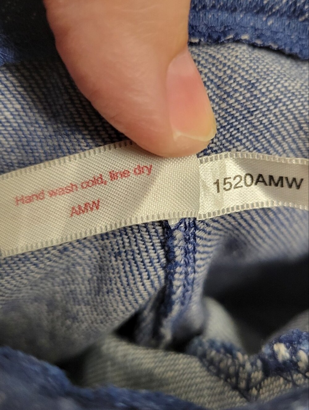 American Girl Doll Julie Albright Two-Tone Bell Bottom jeans - Pants Only - Picture 4 of 5